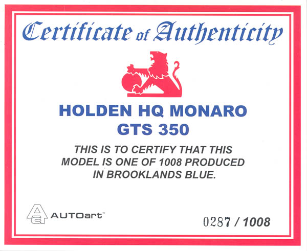 Item 'aa73386' certificate picture
