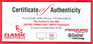 Item 'cc18133' certificate picture